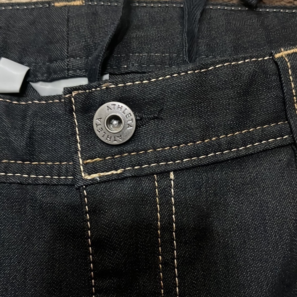 NWT Athleta Frontier jeans Blue Denim Plus size 16 - Picture 6 of 10